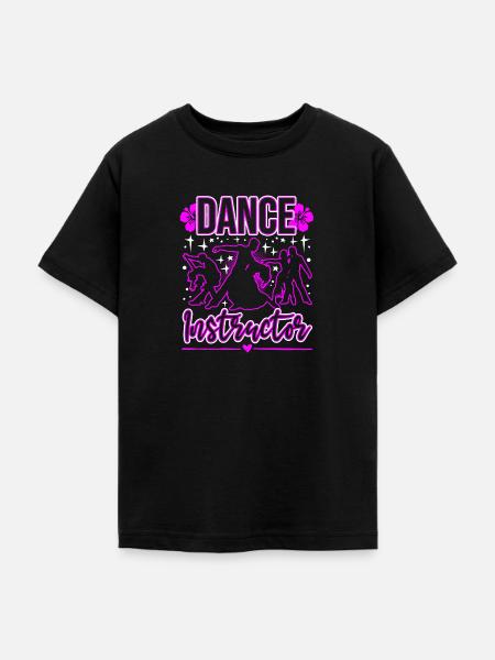Dance Instructor - Teenager T-Shirt - Schwarz