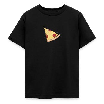 Pizza Baby Partnerlook Kind Mama Papa Geschenk - Teenager T-Shirt - Schwarz - Vorne - AI Model Teenager Male light (155cm)