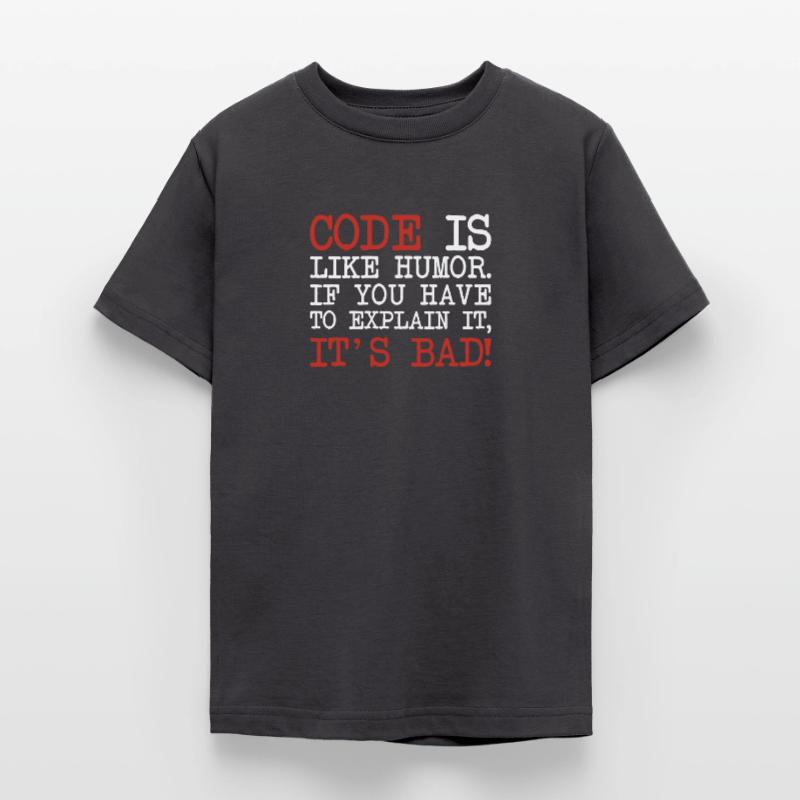 Code Explanation Coder Engineer Software Developer Teenage T-Shirt