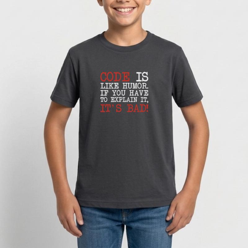 Code Explanation Coder Engineer Software Developer Teenage T-Shirt