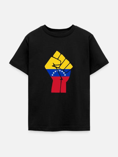 Venezuela - Teenager T-Shirt - Schwarz