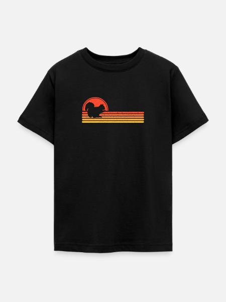 Squirrel - Teenage T-Shirt - black