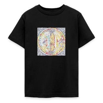 Bitcoin - Teenager T-Shirt - Schwarz - Vorne - AI Model Teenager Male light (155cm)