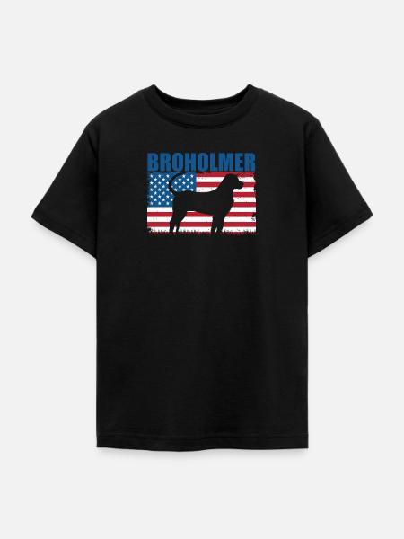 Broholmer - Teenager T-Shirt - Schwarz