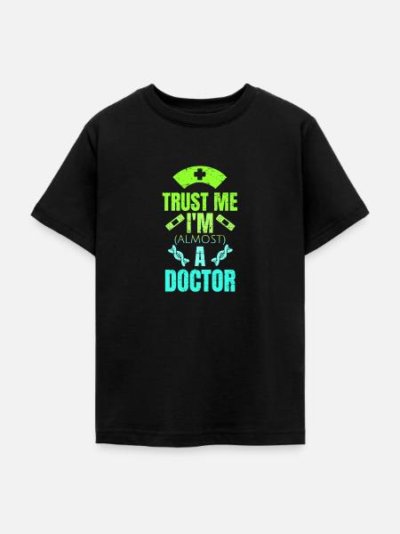 Medizinstudent Geschenk - Teenager T-Shirt - Schwarz