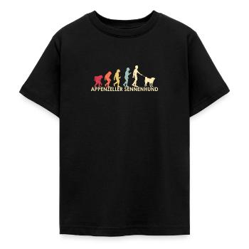 Appenzeller Sennenhund - Teenager T-Shirt - Schwarz - Vorne - AI Model Teenager Male light (155cm)