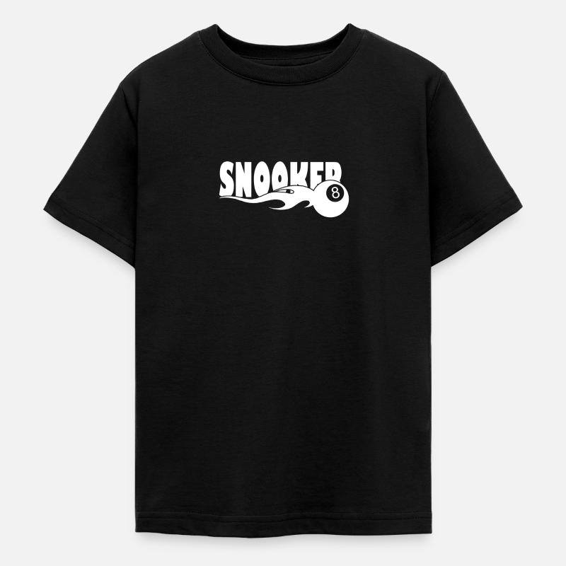 Snooker Billard Pool - T-shirt Ado - noir