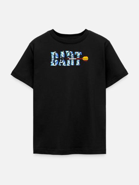 Dart Dartpfeil Geschenk - Teenager T-Shirt - Schwarz