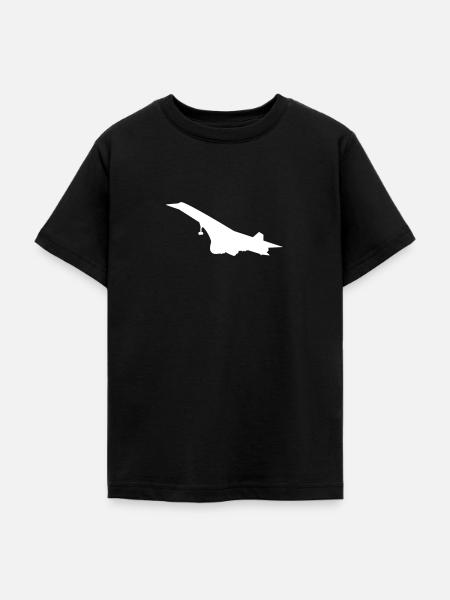 concorde - Teenager T-Shirt - Schwarz