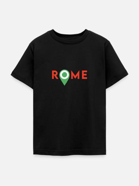 Rom (Rom) - Teenager T-Shirt - Schwarz