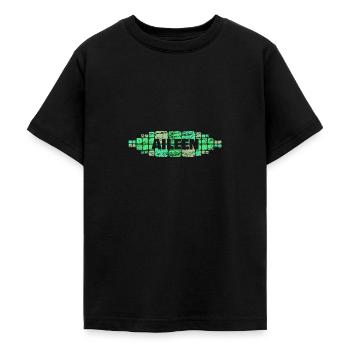Geschenk für Aileen - Teenager T-Shirt - Schwarz - Vorne - AI Model Teenager Male light (155cm)