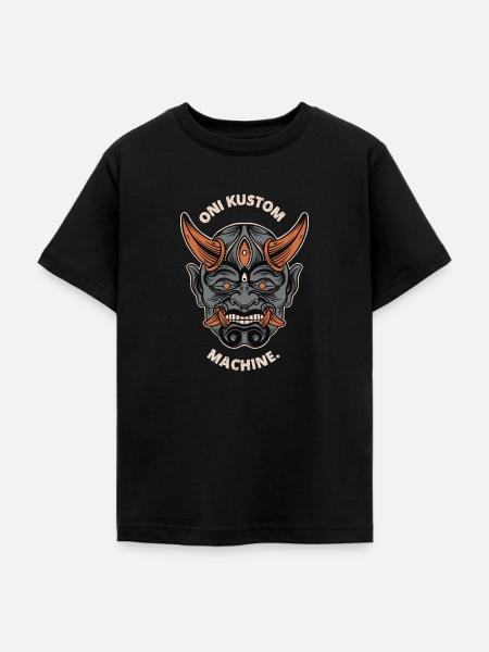 Oni-Maschine - Teenager T-Shirt - Schwarz
