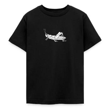 Grashüpfer I Zikade Insekten Motiv für - Teenager T-Shirt - Schwarz - Vorne - AI Model Teenager Male light (155cm)