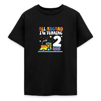2 Geburtstag All Aboard Im Tuning 2 2 Jahre - Teenager T-Shirt - Schwarz - Vorne - AI Model Teenager Male light (155cm)