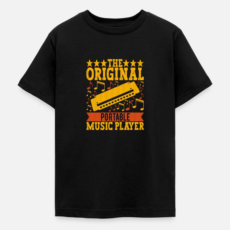 Harmonica Harmonica - T-shirt Ado - noir