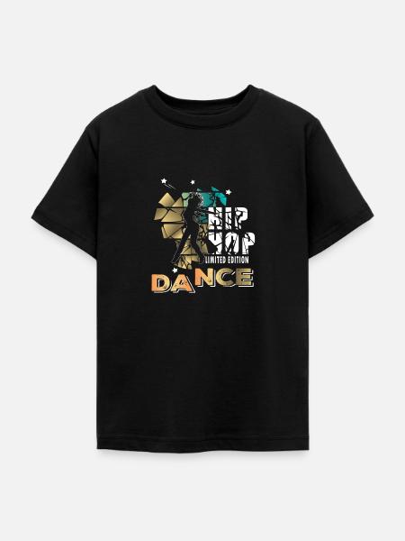 Hip Hop Dance - Teenager T-Shirt - Schwarz