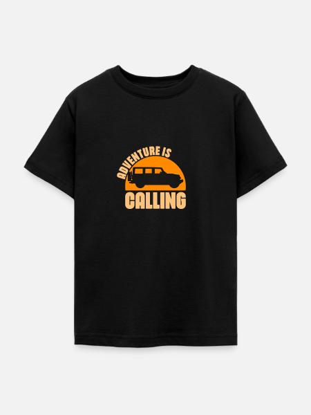 Offroad Geländewagen - Teenager T-Shirt - Schwarz