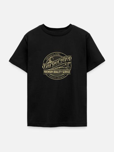 Barber Friseur Friseuse Geschenk - Teenager T-Shirt - Schwarz