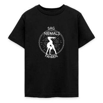 Turnen Rhönrad Turntrainer Gymnsatik Geschenk Bode - Teenager T-Shirt - Schwarz - Vorne - AI Model Teenager Male light (155cm)