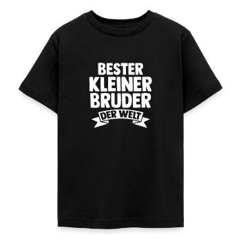 Geschwister Brüder Bruder - Teenager T-Shirt - Schwarz - Vorne - AI Model Teenager Male light (155cm)