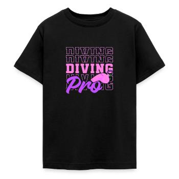 Soccer féminin, Football féminin, Football féminin - T-shirt Ado - noir - Devant - AI Model Teenager Male light (155cm)