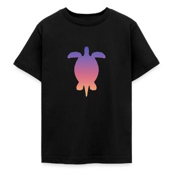 Turtle - Teenager T-Shirt - Schwarz - Vorne - AI Model Teenager Male light (155cm)