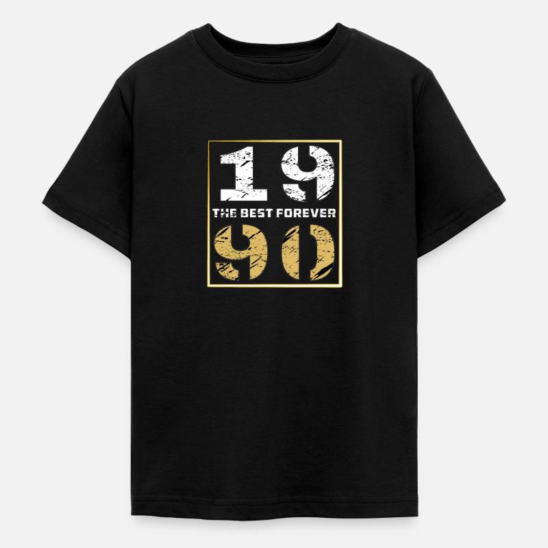 LE MEILLEUR POUR TOUJOURS 1990 - T-shirt Ado - noir