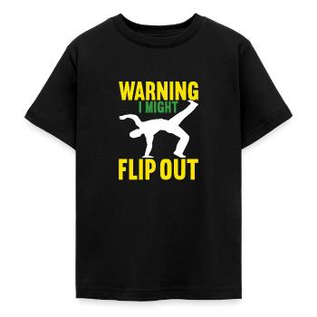 Capoeira Capoeirista - T-shirt Ado - noir - Devant - AI Model Teenager Male light (155cm)