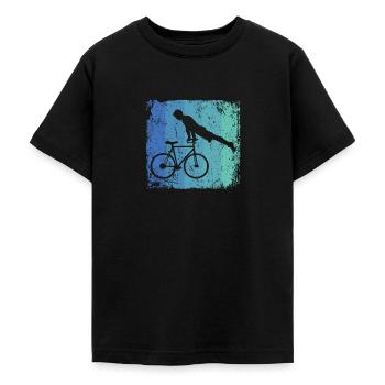 Kunstradfahren Kunstradfahrer - Teenager T-Shirt - Schwarz - Vorne - AI Model Teenager Male light (155cm)
