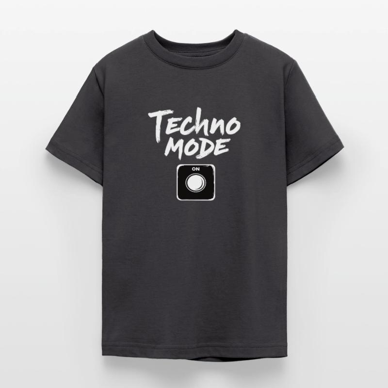 Techno Mode On Techno Techno Music Techno Teenage T-Shirt