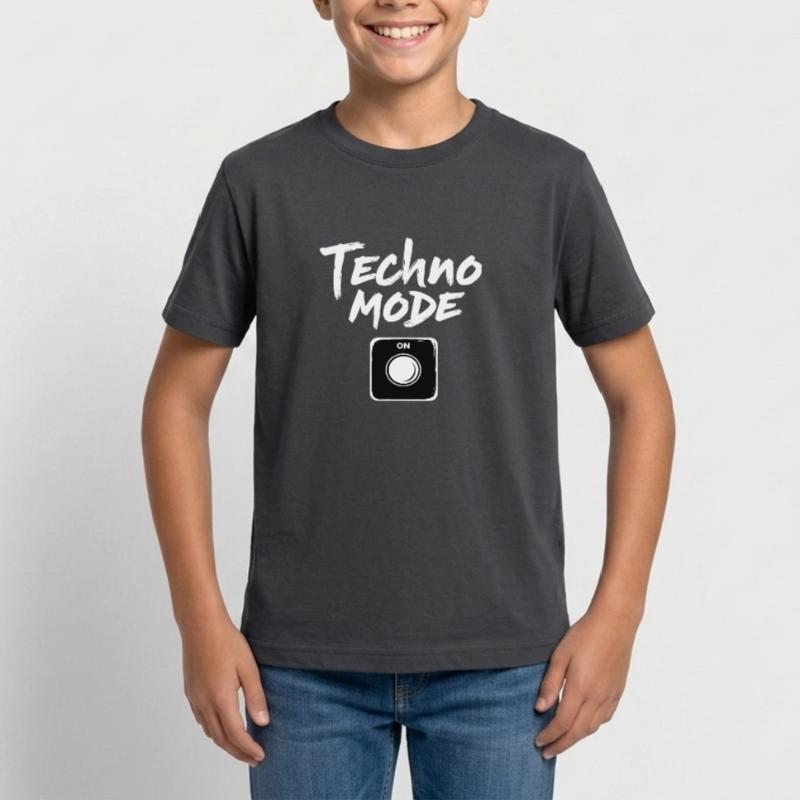 Techno Mode On Techno Techno Music Techno Teenage T-Shirt