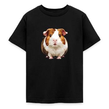 Meerschweinchen - Teenager T-Shirt - Schwarz - Vorne - AI Model Teenager Male light (155cm)