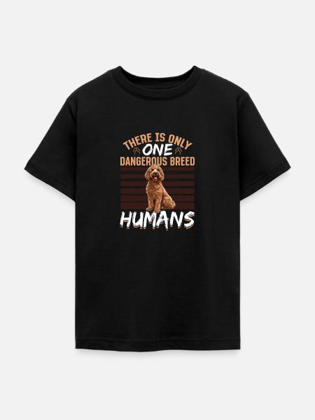 Goldendoodle Dog Owner - Teenager T-Shirt - Schwarz