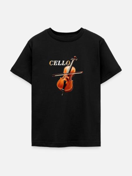 CELLO - Teenager T-Shirt - Schwarz