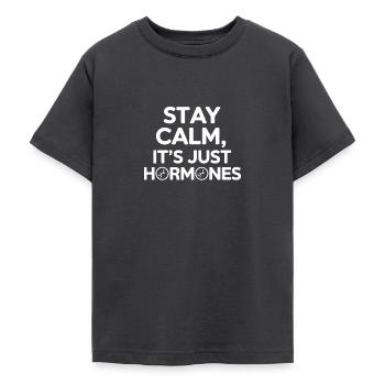 Medical Science Für Endokrinologie - Teenager T-Shirt - Dunkelgrau - Vorne - AI Model Teenager Male light (155cm)