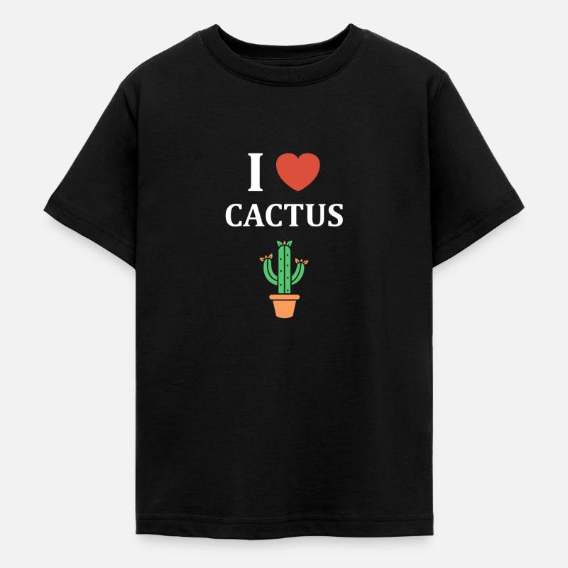 Cactus - T-shirt Ado - noir