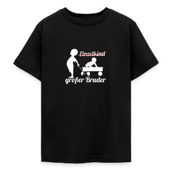 Großer Bruder - Teenager T-Shirt - Schwarz - Vorne - AI Model Teenager Male light (155cm)