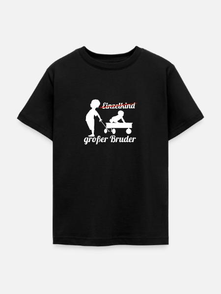 Großer Bruder - Teenager T-Shirt - Schwarz