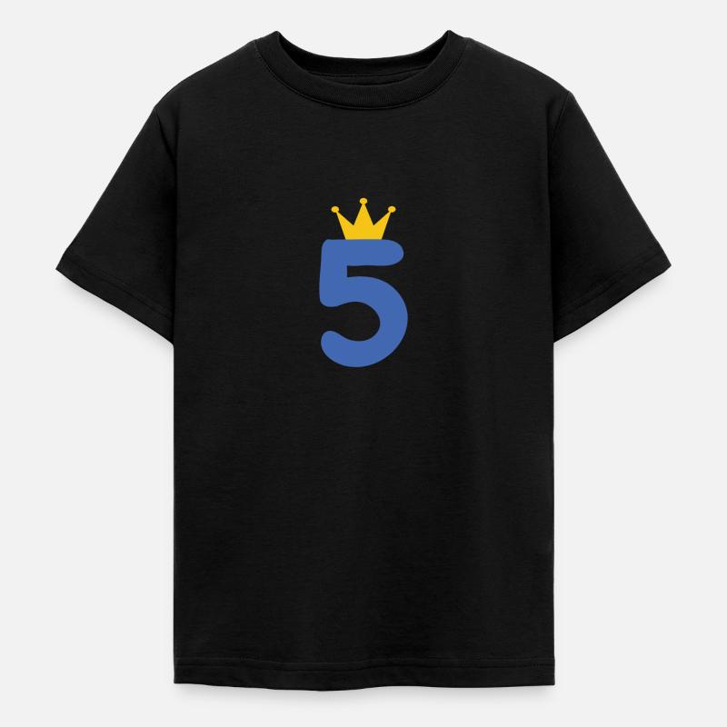 5e anniversaire - T-shirt Ado - noir