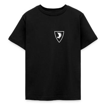 Ostpreußen Preußen Wappen Elchschaufel Heimat - Teenager T-Shirt - Schwarz - Vorne - AI Model Teenager Male light (155cm)