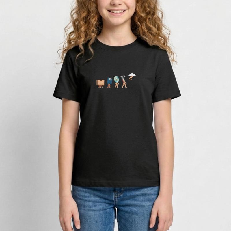 Cloud Computing Evolution - Geschenkidee für Nerd Teenager T-Shirt