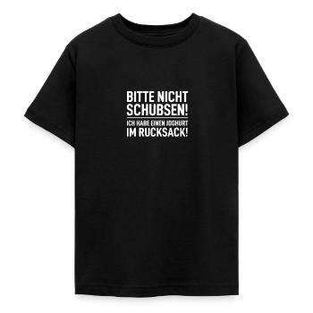 Lustig - Teenager T-Shirt - Schwarz - Vorne - AI Model Teenager Male light (155cm)