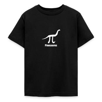 Math Maths Joke Math Teacher Pinosaurus - Teenage T-Shirt - black - Front - AI Model Teenager Male light (155cm)