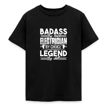 Elektriker Elektriker nach Wahl - Teenager T-Shirt - Schwarz - Vorne - AI Model Teenager Male light (155cm)