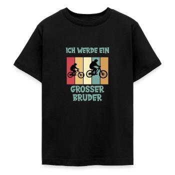 Ich werde großer Bruder - Teenager T-Shirt - Schwarz - Vorne - AI Model Teenager Male light (155cm)