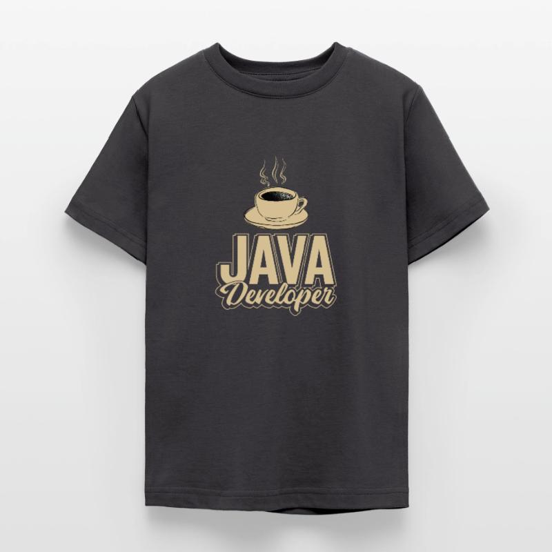 Java Developer Coffee Kaffee Teenage T-Shirt