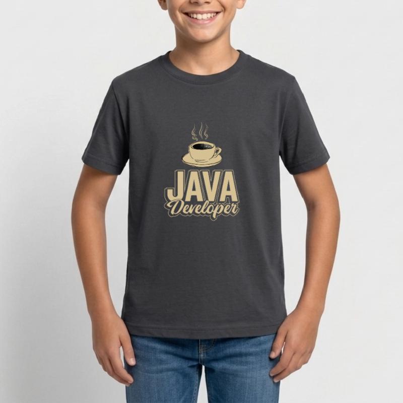 Café Java Developer Coffee T-shirt Ado