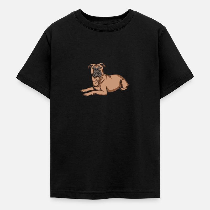 Ca De Bou - T-shirt Ado - noir