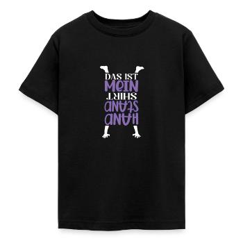 Handstand Kopfstand Turnerin Gymnastik - Teenager T-Shirt - Schwarz - Vorne - AI Model Teenager Male light (155cm)
