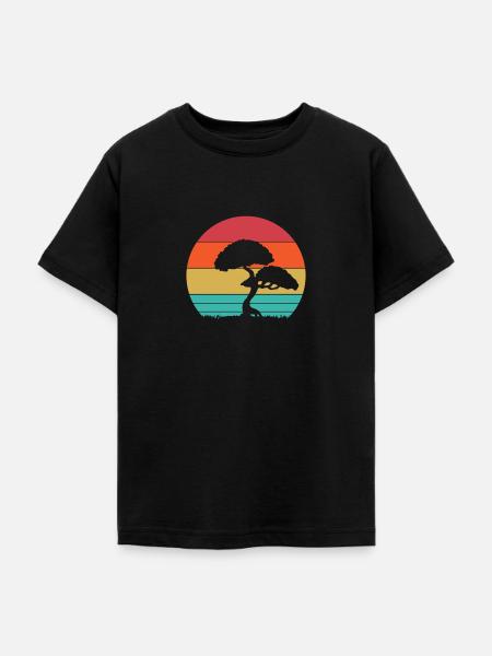 Bonsai - Teenager T-Shirt - Schwarz